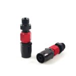 Universal Red Adjustable Fuel Pressure Regulator Kit Oil 0-100psi Gauge -6AN - Image 7