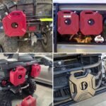 Motorcycle Portable Gas Tank 5L Jerry Can For Honda KTM BMW Street ATV Off Road - Image 7