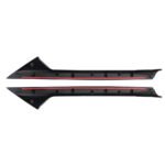 A-Pillar Molding Windshield Outer Trim Compatible with 2011-2019 Ford Explorer 4 Door Utility - Image 2