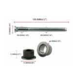 GSTP Door Hinge Pins and Bushing Kit 2 Door 4 Pin Fit for 94 - 04 Chevy GMC - Image 7