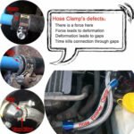 Hex Hose Finisher Clamp for Fuel/Oil/Gas/Air and Water End Cover Fitting 4/6/8/10/12AN - Image 7