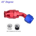 2PCS AN4/AN6/AN8/AN10/AN12 PTFE Hose End Fitting Adapter for PTFE Hose Line Only - Image 10