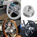 GSTP 5 & 6 Hole Billet Steering Wheel Hub Adapter for GM Chevrolet Models Replacement - Image 5