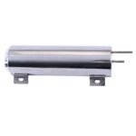 Polished Stainless Steel 20-24-32-50OZ Radiator Coolant Overflow Puke Tank Can - Image 2