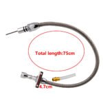 Stainless Flexible Transmission Dipstick For Chevy GM TH400 TH350 Turbo SBC BBC - Image 4