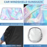 Laser Reflective Car Windshield Sun Shade – Ultimate Interior Protection & Cooling for Sedans. SUVs & MPVs - Image 14