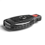 T-carbon Carbon Fiber Key Fob Cover Fits for Benz A B C E S G M V Class - Image 5