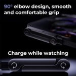 🔥Last Day 60% OFF - ⚡2-in-1 Invisible Holder Charger Cable – 240W Fast Charging Cord with Built-In Phone Stand - Image 5