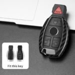 T-carbon Carbon Fiber Key Fob Cover Fits for Benz A B C E S G M V Class - Image 8
