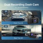 MIOFIVE Dash Cam S1 Ultra 4K+4K UHD Dual Dash Camera - Image 2