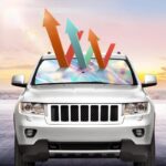 Laser Reflective Car Windshield Sun Shade – Ultimate Interior Protection & Cooling for Sedans. SUVs & MPVs