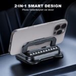 📱 50% OFF NOW! ✨ 360° Rotating Foldable Phone Holder - Universal Compatibility with Anti-Slip Base for Desk. Car & Travel Use 🚗💻 - Image 5