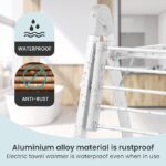 Multipurpose 3 Layer Electric Clothes Drying Rack (66cm) - Image 2
