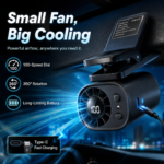 🌀Car Clip Fan with 360° Rotation & USB Rechargeable - Image 5