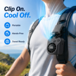 🌀Car Clip Fan with 360° Rotation & USB Rechargeable - Image 4