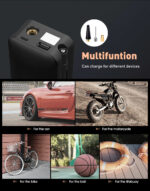 Digital Air Pump Tire Inflatorجهاز نفخ الاطارات الاتوماتيكي - Image 11