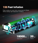 Digital Air Pump Tire Inflatorجهاز نفخ الاطارات الاتوماتيكي - Image 5