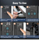 Digital Air Pump Tire Inflatorجهاز نفخ الاطارات الاتوماتيكي - Image 10